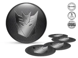 Adesivo Coprimozzo Custom Etichette Sleek Dome Auto